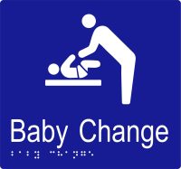 Baby Change w Braille